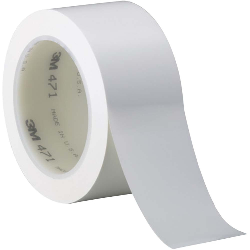 3M™ 471 VINYL TAPE, YELLOW, RED, BLUE, WHITE, GREEN SIZE: 2”X36YD